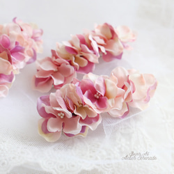 紫陽花（あじさい） バレッタ の人気通販｜Creema(クリーマ) 国内最大