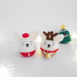 [客製化] Mayufreble 聖誕老人與馴鹿套裝（奶油色、花色、斑紋、小鹿色） 第13張的照片
