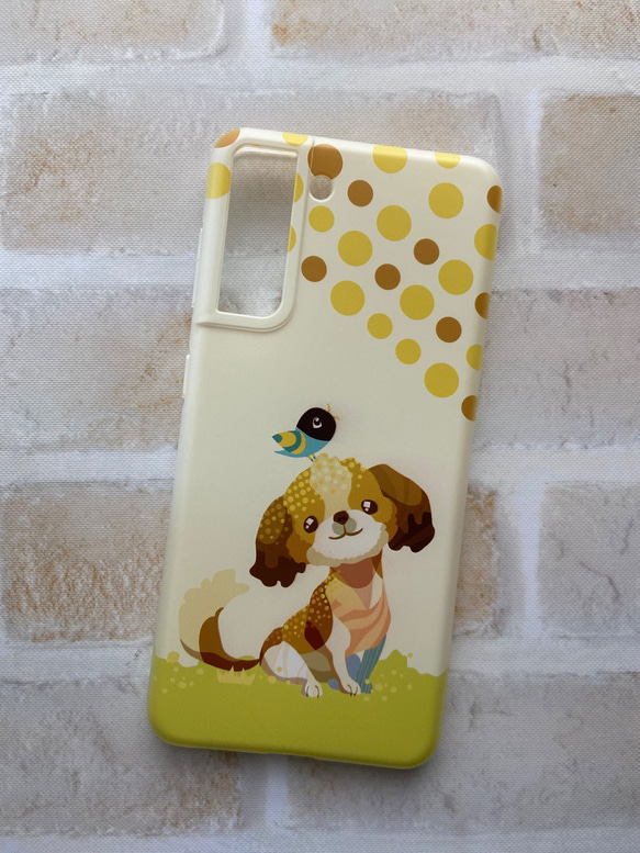 AQUOS XPERIA Galaxy Pixel 全機種対応 スマホケース Fairy dog glife-190 3枚目の画像