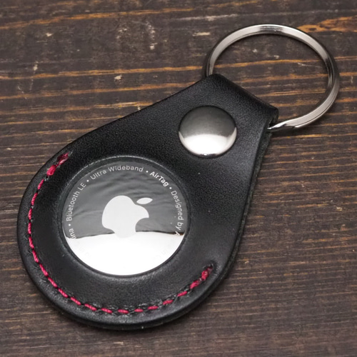 エアタグケース010 ジムニー JB64 JB74 本革レザー エアタグ ケース