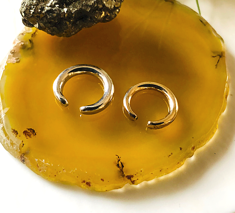 【受注制作】14kgf シンプルこそ拘る‼︎丁度いいイヤーカフ 　ゴールド