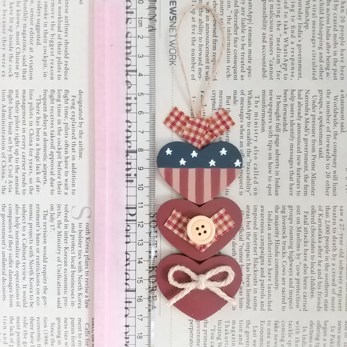 ⭐アメリカンカントリー雑貨♥️タペストリー☘️ハートの森の羊たち❊ホルダー付き アメリカンカントリー雑貨 トールペイント その他インテリア雑貨 まめ