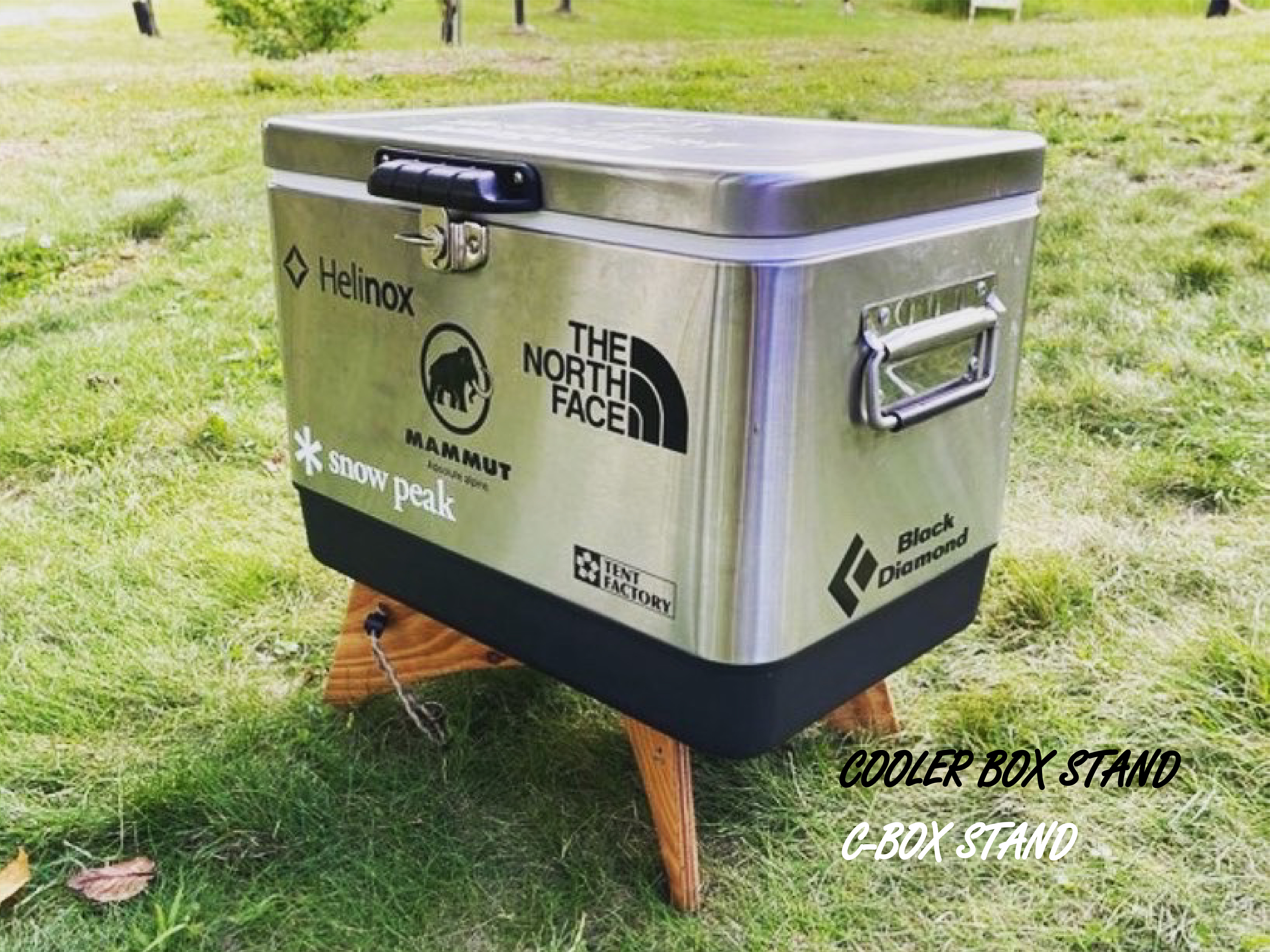 Coleman HIGH STAND ツーバーナー クーラーボックス スタンド