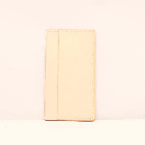 本革 ヌメ革一級品 フラグメントケース(80×150) ナチュラル