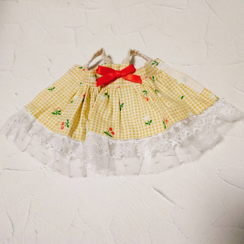 リカちゃん服  小花柄オールインワン リカちゃん服 小花柄オールインワン