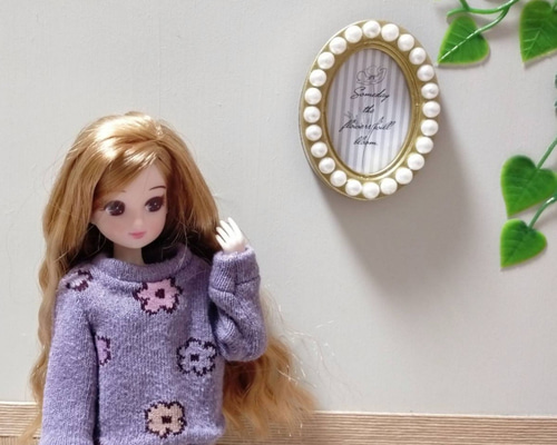 リカちゃんアウトフィット キレイめ✨セットアップ レース