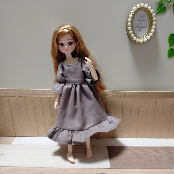 リカちゃん ハンドメイド 服・小物 3点セット No.256 おもいだし