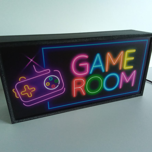 【文字変更無料】GAME ゲームルーム Eスポーツ 看板 置物 ライトBOX GAME ゲーム ルーム ゲームセンター Eスポーツ 看板 置物 雑貨
