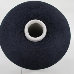 輸入糸SUPER 160　ウルトラファインウール100％　濃紺　930g 2枚目の画像