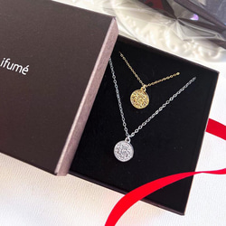 creema限定！ペアコインネックレスのコフレ　つけっぱなしOKサージカルステンレス製 10枚目の画像