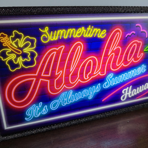 サーフィン◆クラブ◆カフェ☆ALOHA☆LED電光看板 601b48bf799e3bdedc98412914f43f
