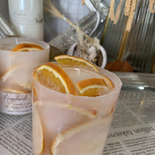 フレッシュオレンジ ボタニカルキャンドル キャンドル・キャンドル