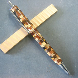 紫鉄刀木】木のボールペン 極めてレアな唐木の銘木【即日発送