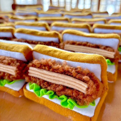 おままごと☆フェルトのおかわりパン②+⑥ おもちゃ・人形