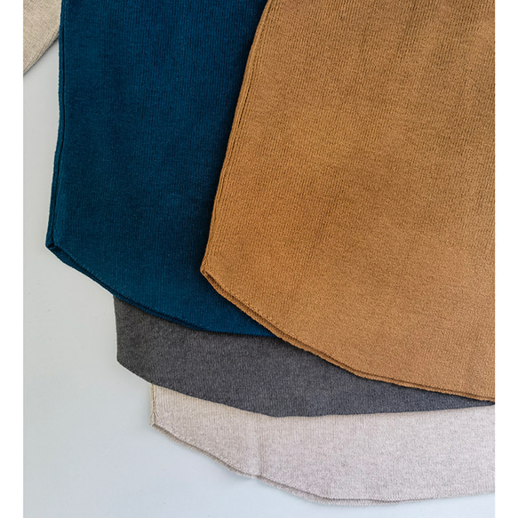 【5色】ハイネックセーター　ニットセーター　シンプルセーター　#L085 6枚目の画像