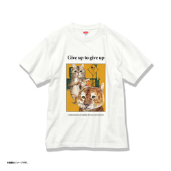 「トラになりたいネコ」コットンTシャツ/送料無料 3枚目の画像