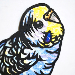 インコ　絵画 0_c5e11a7447af2c441b972657f2a8