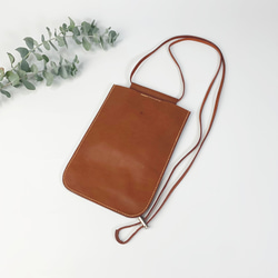 本革サコッシュ(赤) ポケット付き サコッシュ Z-chan(じいちゃん) 通販