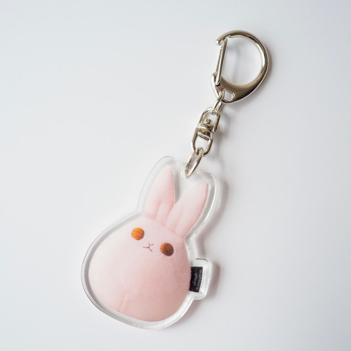うさぎのmeme実写アクリルキーホルダー（3種） その他アクセサリー