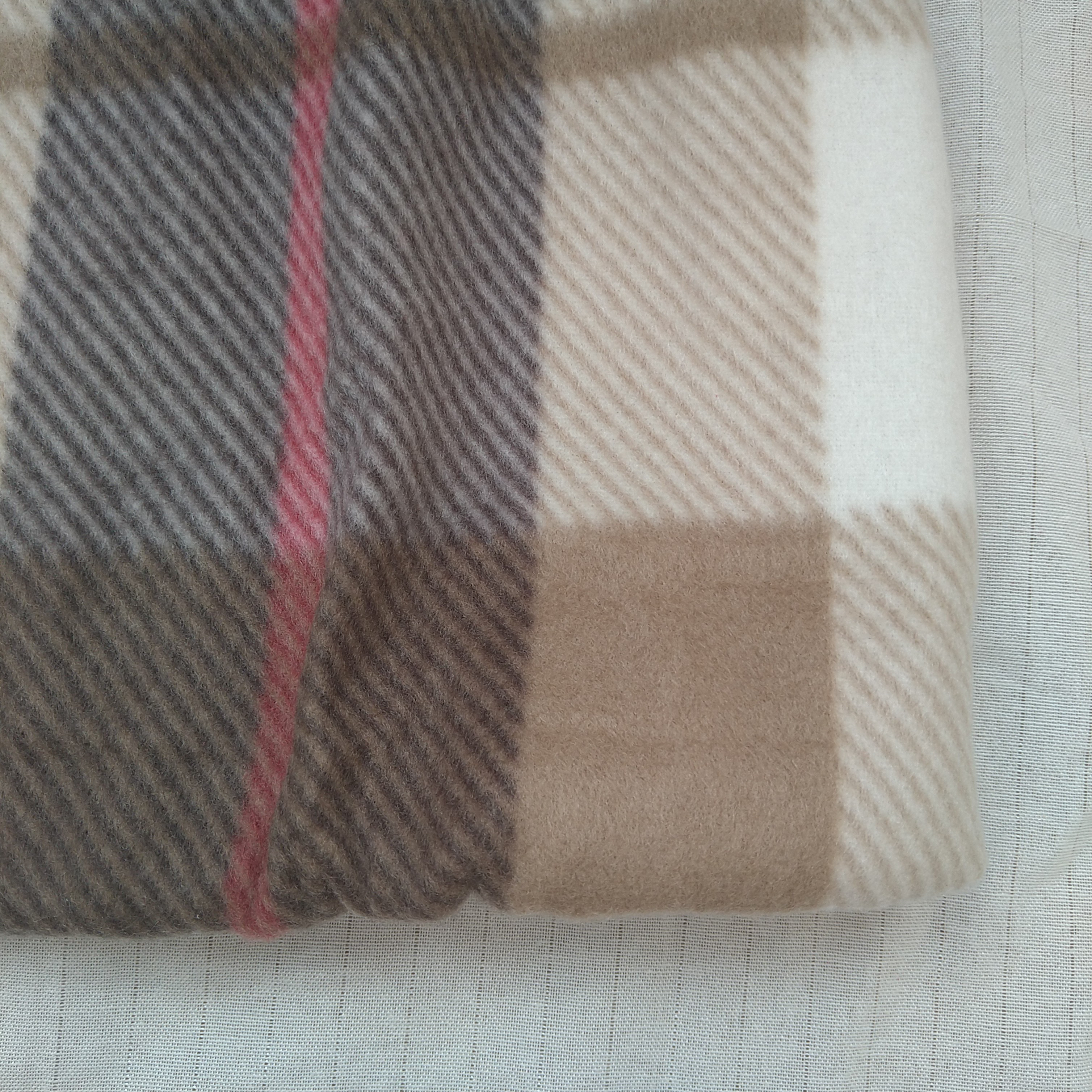 【送料無料】3色ドット＆ツイストネックウォーマー(ベビーピンク)