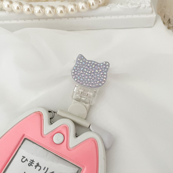 名札クリップ いちご くすみピンク 楽天市場】送料無料 名札用クリップ IDカードクリップ 2個セット