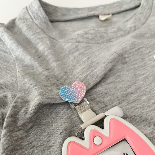 ハートの名札クリップ その他入園グッズ Mirin 通販 13003645｜Creema