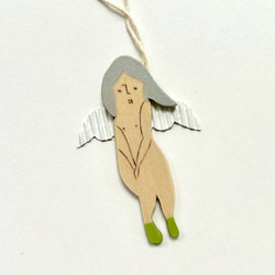 クリスマスオーナメントに☆『アンニュイ天使』 7枚目の画像