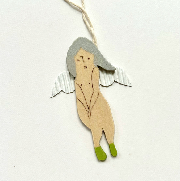 クリスマスオーナメントに☆『アンニュイ天使』 7枚目の画像