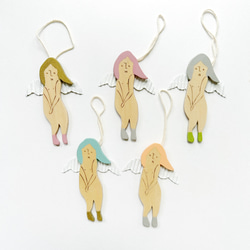 クリスマスオーナメントに☆『アンニュイ天使』 2枚目の画像