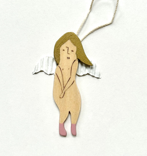 クリスマスオーナメントに☆『アンニュイ天使』 5枚目の画像