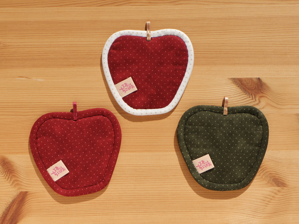 りんごのコースター（3枚組） ～Holy Night～ 3枚目の画像