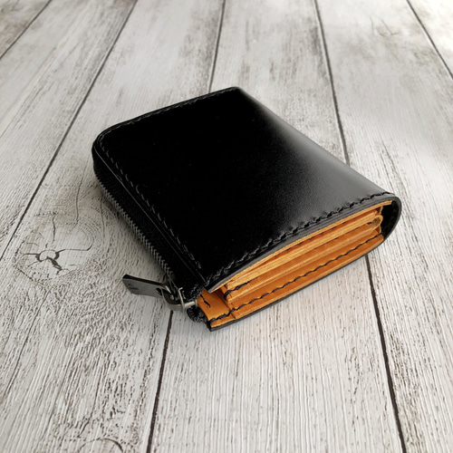 Piecewrks L字ファスナーミニウォレット Piecewrks L字