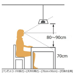 インテリア照明　クレタ　HO11KPF-1　側五角正反五角柱　ペンダントライト 18枚目の画像