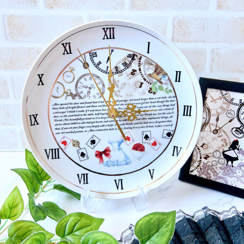 アリスインワンダーランド・時計 掛け時計・置き時計