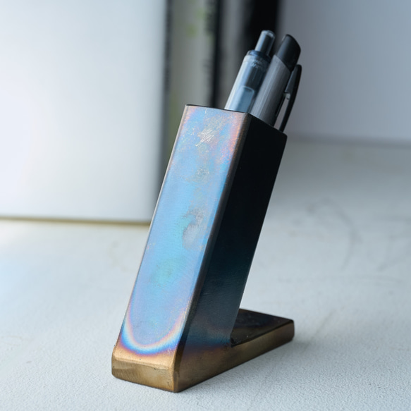 鉄のペン立て ペンケース HIBANA 通販 13007135｜Creema(クリーマ