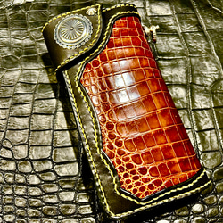 Gravy Leather スモール クロコダイル×栃木レザー スペシャル