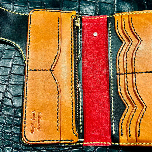 Gravy Leather スモール クロコダイル×栃木レザー スペシャル