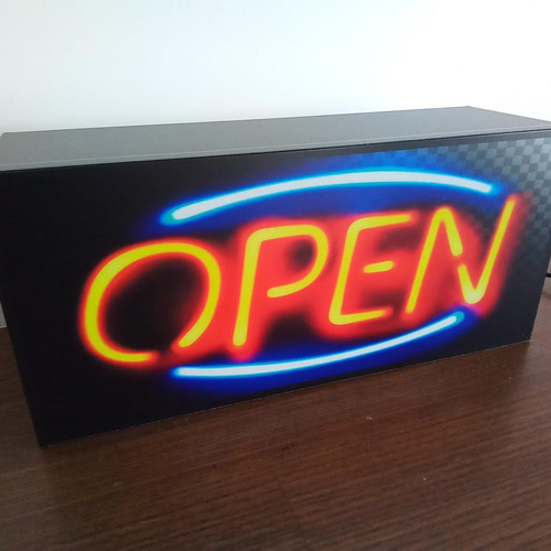 OPEN サインオープン ライト 看板 店舗 アメリカン雑貨 オーダーメイド