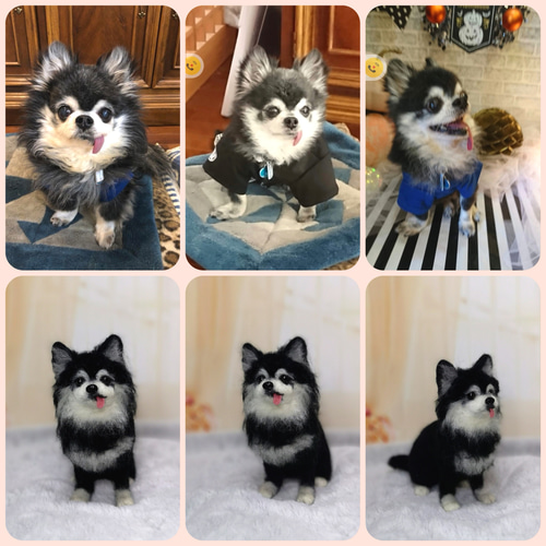 ☆愛犬オーダーメイド☆うちのこ 羊毛フェルト ハンドメイド ☆愛犬オーダーメイド☆うちのこ 羊毛フェルト ハンドメイド