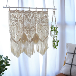 マクラメのれん・マクラメタペストリー・マクラメカーテン カーテン