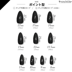 【送料無料】再販/マグネットネイル/ネイルチップ 8枚目の画像