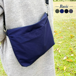 新色追加:ナイロンサコッシュ-Basic ショルダーバッグ 撥水 軽い