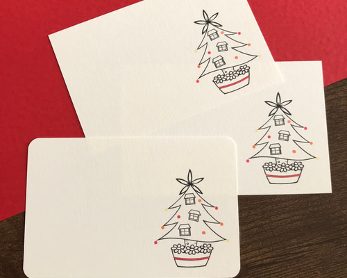 【Minamie様】24クリスマスカード6点セット(1,200)7 28da02ca021841877f00ecdcc77a3e