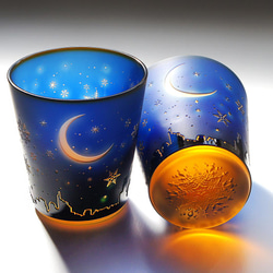 【再販】蒼橙冬朧（Moon snowflake） 4枚目の画像