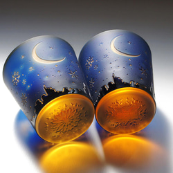 【再販】蒼橙冬朧（Moon snowflake） 5枚目の画像