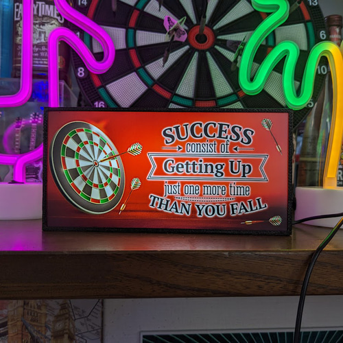 Amazon.co.jp: 【LED2wayデザインライト】 DARTS BAR ダーツバー