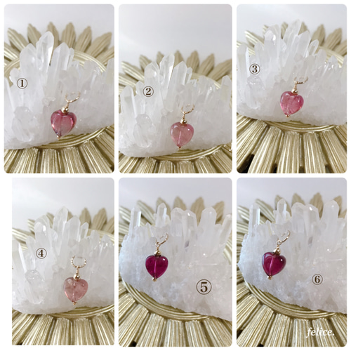 天然石ピンクトルマリン◇ペンダントトップネックレス14kgf ネックレス