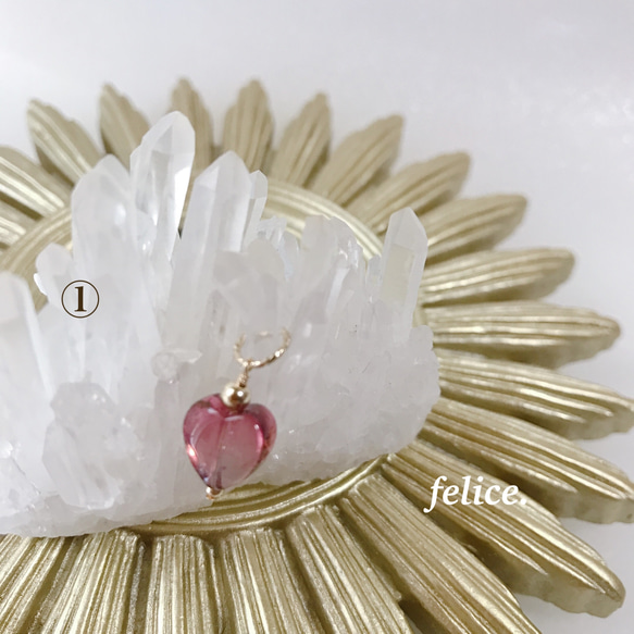 天然石ピンクトルマリン◇ペンダントトップネックレス14kgf ネックレス