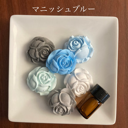 ミニ薔薇　カラフルセット　アロマストーン　花　ディフューザー　エッセンシャルオイル　ブレンド　アロマ 3枚目の画像