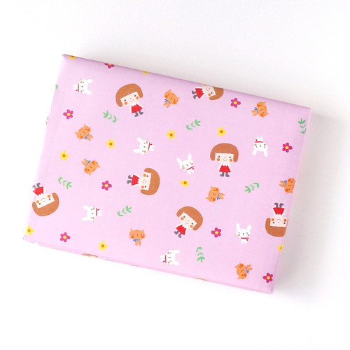 オーダー 似顔絵 ワッペン 付きマチ付きポーチ フェルト刺繍 ポーチ